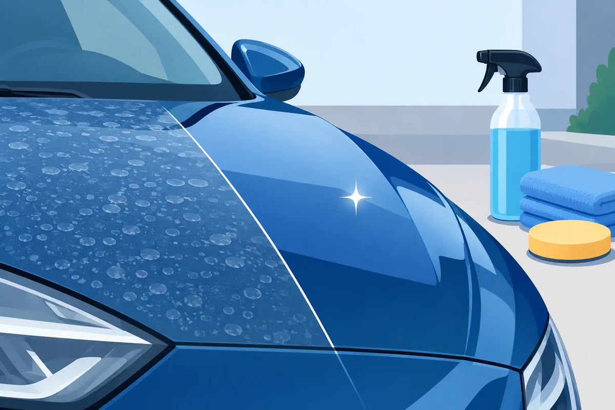 How to Remove Water Spots Safely From Paint