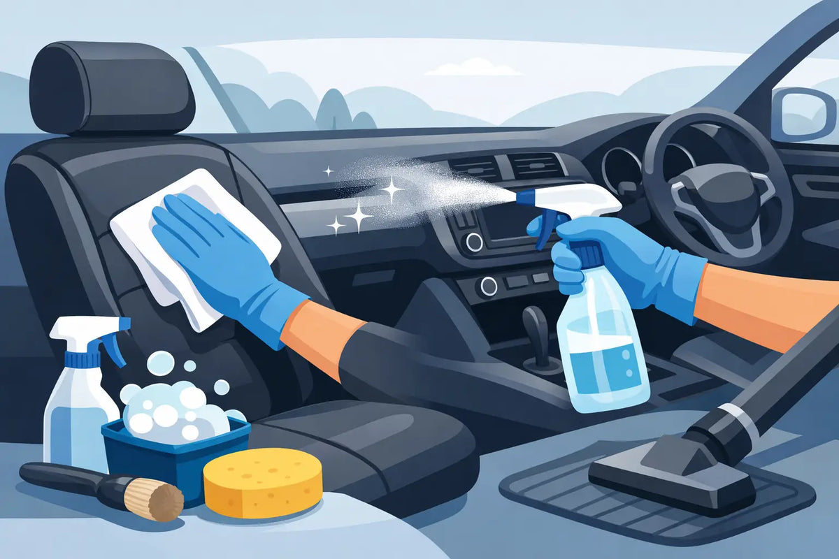 How to Clean Car Interiors Without Causing Damage
