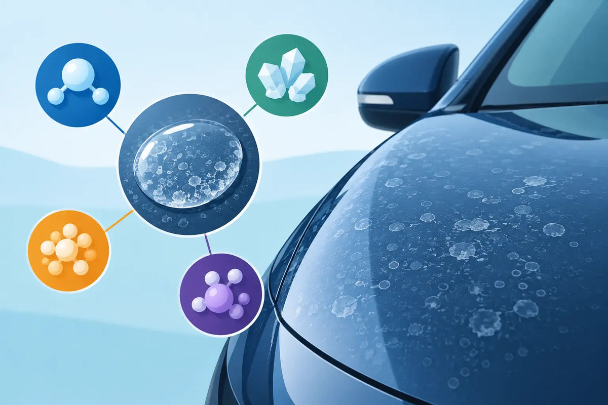 What Causes Car Water Spots? The Chemistry