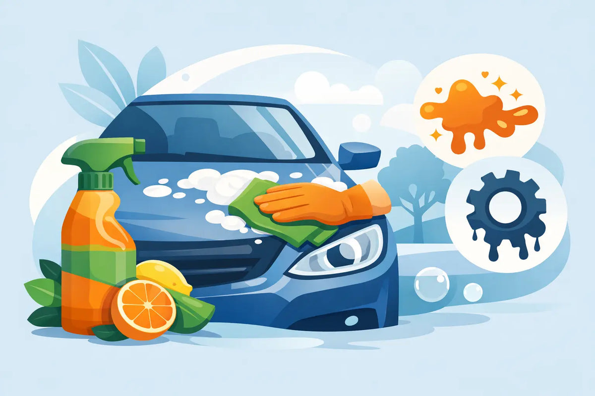 When to Use Citrus Degreaser on Your Car
