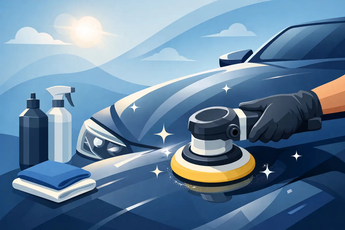 Car Polishing for Clearer, Sharper Paintwork