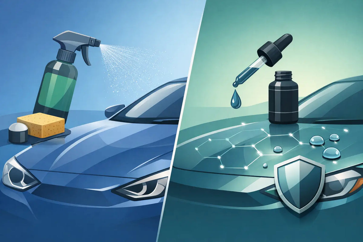 Spray Sealant vs Coating for Modern Paintwork